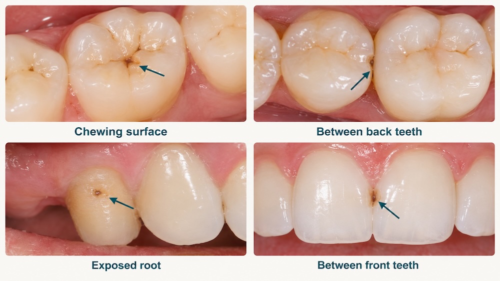 cavity locations guide